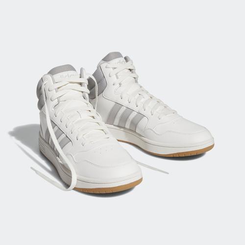 „Sneaker ADIDAS SPORTSWEAR „“HOOPS 3.0 MID LIFESTYLE BASKETBALL CLASSIC VINTAGE““ Gr. 39, weiß Schuhe Sneaker“