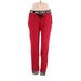 Soho Street New York & Company Casual Pants - Mid/Reg Rise: Red Bottoms - Women's Size Small