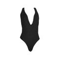 Women's Black Sirena One Piece Swimsuit Large Maria Aristidou