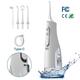 Oral Irrigators Oral Irrigator USB Rechargeable 310ML Large Tank Water Floss Portable Dental Water Sprayer For Teeth Cleaning G230523