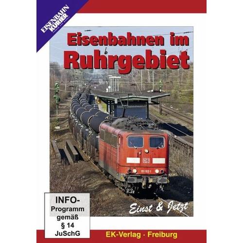 Eisenbahnen im Ruhrgebiet, DVD-Video (DVD) - EK-Verlag