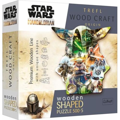 Holz Puzzle Sonderform 500 + 5 - Star Wars - Trefl