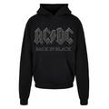 Kapuzenpullover F4NT4STIC "PLUS SIZE ACDC Back in Black" Gr. XL, schwarz Herren Pullover Kapuzenpullover