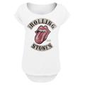 T-Shirt F4NT4STIC "PLUS SIZE The Rolling Stones Tour '78" Gr. 4XL, weiß Damen Shirts Jersey