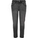Bequeme Jeans URBAN CLASSICS "Herren Boys Stretch Denim Pants" Gr. 110/116, Normalgrößen, schwarz (blackwashed) Jungen Jeans