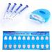 Big Clearance! Teeth Whitening Kit 44% Peroxide Dental Bleaching System Set Whitening Oral Gel + Thermoform Trays + Light Whitening Lamp + Professional 3D Teeth Shade Guide