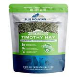 Blue Mountain Hay | 40 oz. Fresh Timothy Hay | Available in 15 oz. & 40 oz. Pouches | Nutritious Delicious Timothy Hay for Rabbits Guinea Pigs Hamsters Gerbils Rats and Other Small Pets