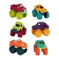 Battat Mini Monster Trucks - Set of 6 Mini Trucks