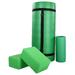 BalanceFrom Fitness 71 x 24 Anti Tear Yoga Mat w/Knee Pad & Blocks Green