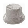 Miyuadkai hat Hat Winter Bucket And Fishing Ladies Hat Warm Caps Hunting Cute Baseball Caps accessories Grey