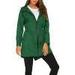HAXMNOU Jackets For Women Women s Zip Up Lightweight Waterproof Hooded Rain Shell Jacket With Pockets Womens Windbreaker Rain Jacket Women C M