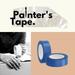 MMBM 8 Rolls - 5.5 Mil Painters Masking Adhesive Tape Multi-Use Surface Protection and Versatile Blue 1.5 x 60 Yards