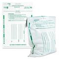 Quality Park Poly Night Deposit Bags with Tear-Off Receipt 10 x 13 White 100/Pack