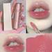 JFY Cappuvini ice tea mirror lip glaze water gloss lip gloss glass jelly lip triangle transparent tube