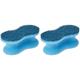 Scotch-Brite UNCNS2 Universalschwamm Comfort, ergonomische Form, blau, 2 Stück (Packung mit 2)