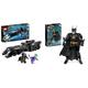 LEGO 76224 DC Batmobile: Batman verfolgt den Joker Set & 76259 DC Batman Baufigur, Superhelden Action Figur und Dekoration