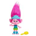 Mattel DREAMWORKS TROLLS Rainbow HairTunes Poppy-Puppe - Licht und Geräusche, leuchtendes Haar, Musik und Sätze, abnehmbare Krone, für Kinder ab 3 Jahren, HNF20