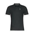 ODLO Men's Polo Shirt S/S F-Dry Polo Shirt, Mens, Polo Shirt, 550802, Black, XXL