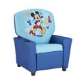 Magnolia Kids Commerce, LLC Disney Mickey Mouse Kids Recliner w/ Cup Holder in Blue/Brown | 27 H x 24 W x 24 D in | Wayfair 1305M