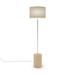 Seascape Lamps Slight 60" Floor Lamp Metal in Brown | 60 H x 16 W x 16 D in | Wayfair SL_Slight_Maple_TL