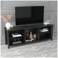 Hokku Designs Faeryn TV Stand for TVs up to 60" Wood in Brown | 24.8 H x 70.08 W x 15.35 D in | Wayfair 15B1050A8C82444684C909C834D650EE