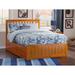 Red Barrel Studio® Edwine Solid Wood Storage Bed Wood in Brown | 44.25 H x 57.75 W x 78 D in | Wayfair B11910FAB0D24F53AEC40ABA45EB1D13