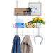 Rebrilliant Maible Steel Cabinet Door Organizer Steel in White | 22 H x 16.53 W x 4.33 D in | Wayfair 4584EA5FD5324BDAAA21B24059162115