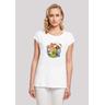 "T-Shirt F4NT4STIC ""Disney Die Muppets Kermit der Frosch Fozzie"" Gr. M, weiß Damen Shirts Jersey Print"