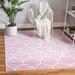 Contemporary Rosilan Collection Area Rug 7 10 Square - Pink