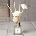 CFXNMZGR Home Decor Artificial Flowers Reed Diffusers With Natural Sticks Glass Bottle And Scented 50Ml Valentines Gifts