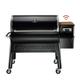 ZPG-11002B 1068 sq. in. Wi-Fi Wood Pellet Grill and Smoker 8-in-1 BBQ Black