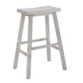 Liberty Furniture Industries 30 Inch Sawhorse Stool- White