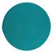 Porch & Den Oakland Reversible Indoor/ Outdoor Area Rug Turquoise 12 x 12 Round N/A Solid 12 Round Accent Outdoor Indoor Kitchen Living Room