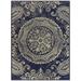 Balta Armitage Medallion Indoor/Outdoor Area Rug 5 3 x 7 - Navy