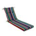 Pillow Perfect St. Lucia Stripe Chaise Lounge Cushion