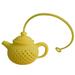 Baocc Sieve Details About Tea Infuser Strainer Silicone Tea Bag Leaf Filter Diffuser Yellow