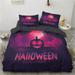 Halloween Pumpkin Monster Single Double King Size Duvet Cover Bedding Set