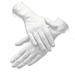 50 Pcs Disposable Gloves Safe Rubber Gloves Thicken Household Multi-purpose Gloves for Art Hairdressing Size S(White)