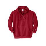 Men's Big & Tall Champion® sherpa 1/4 zip hoodie by Champion in Maroon (Size 2XL)
