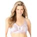 Plus Size Women's Wireless 7-Day Bra by Comfort Choice in Lilac (Size 46 B)