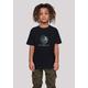 T-Shirt F4NT4STIC "Marvel Avengers S.H.I.E.L.D Circuits" Gr. 134/140, schwarz Mädchen Shirts T-Shirts