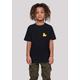 T-Shirt F4NT4STIC "Yellow Rubber Duck TEE UNISEX" Gr. 110/116, schwarz Mädchen Shirts T-Shirts