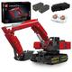 Mould King 15062 Heavy-Duty Excavator Building Kit, APP RC Control Excavator Construction Model to Build, Birthday Gift Toy for Kids Age 8+ /Adult