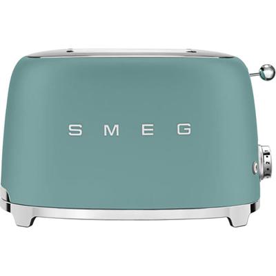 SMEG Toaster "TSF01EGMEU", grün (emerald grün matt), B:33cm H:20cm T:30cm, Toaster Image
