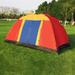 Himimi 8 Person Tent in Orange | 71 H x 150 W x 87 D in | Wayfair D0102HP0BEV-B