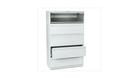 HON Company 700 Series Five-Drawer Lateral File w/roll-Out & Posting Shelves, 42w - Light Gray