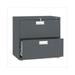 HON Company 600 Series Two-Drawer Lateral File 30w x19-1/4d - Charcoal