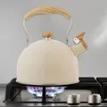 Bouilloire à thé sifflante en acier inoxydable théière de qualité alimentaire pour faire bouillir