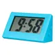 Petite horloge numérique LCD à piles avec bouton réveil électrique sans tic-tac horloge de bureau