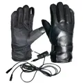 Gants chauffants électriques rechargeables USB pour moto gants chauds et imperméables pour l'hiver
